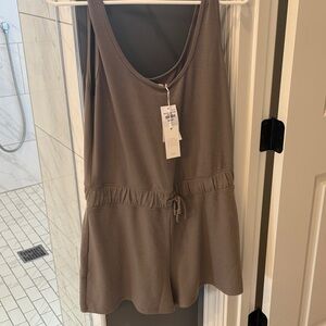 Abercrombie Brown Sleeveless Romper